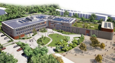 Duurzame nieuwbouw schoolgebouw