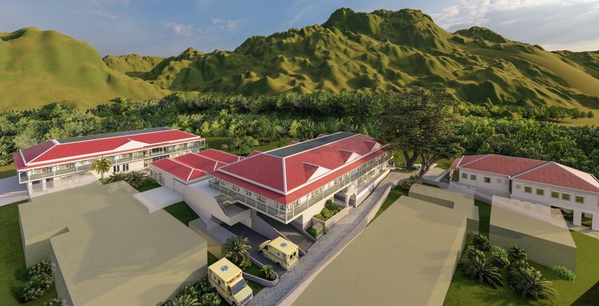 Bouw van nieuw verpleeghuis op Saba