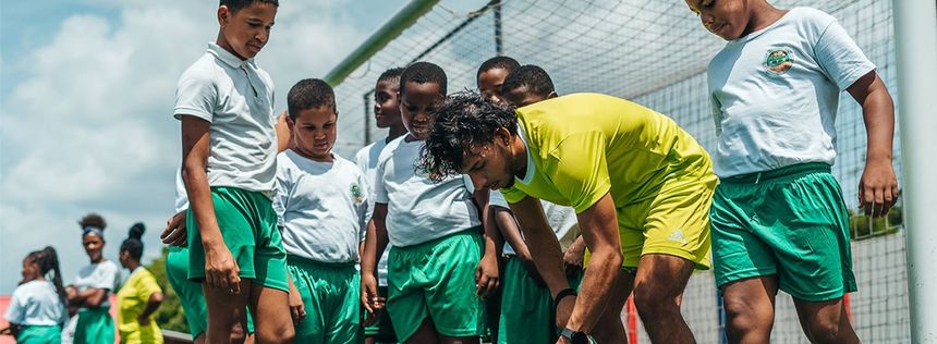 Future Goals school program kicks off in Willemstad, Curaçao