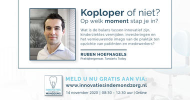 Ruben Hoefnagels (Tandarts Today) over zijn strategie: ‘Een platte organisatiestructuur geeft meer ruimte voor innovatie’