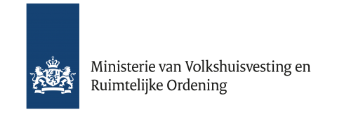 Logo Ministerie van Volkshuisvesting en Ruimtelijke Ordening