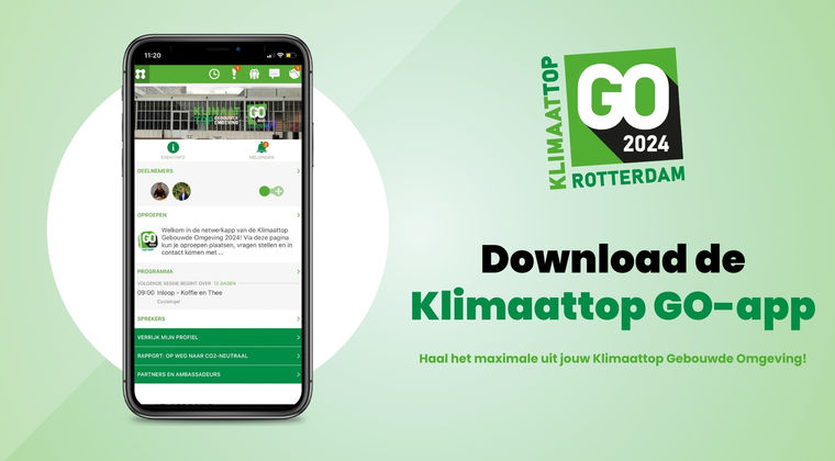 Impact maken met de Klimaattop GO-app