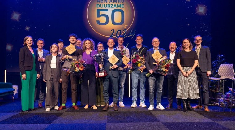 Wie is jouw favoriet voor de ABN AMRO Duurzame 50 van 2025?