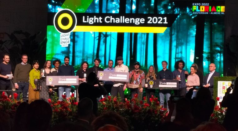 Team Noordoostpolder winnaar Light Challenge 2021