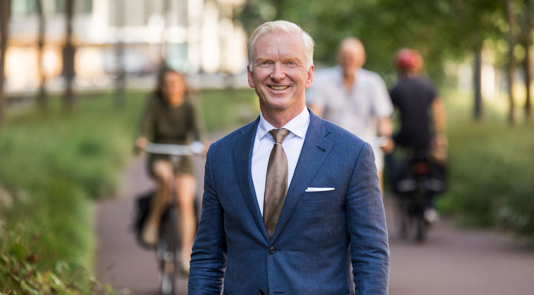 Wethouder Robert Strijk opent Nationaal Voetgangerscongres