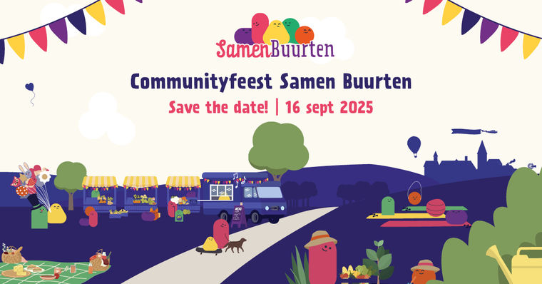 Communityfeest Samen Buurten - 16 september 2025