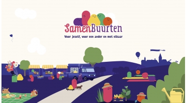 <span>Het tweede communityfeest van Samen Buurten</span>