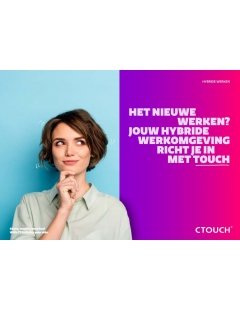 Hybride werken met een touch