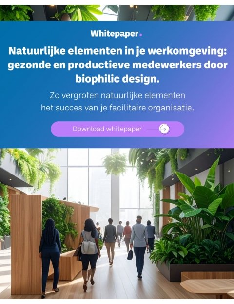 Natuurlijke elementen in je werkomgeving