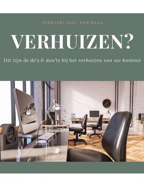 Verhuizen? De 'do's & don'ts'