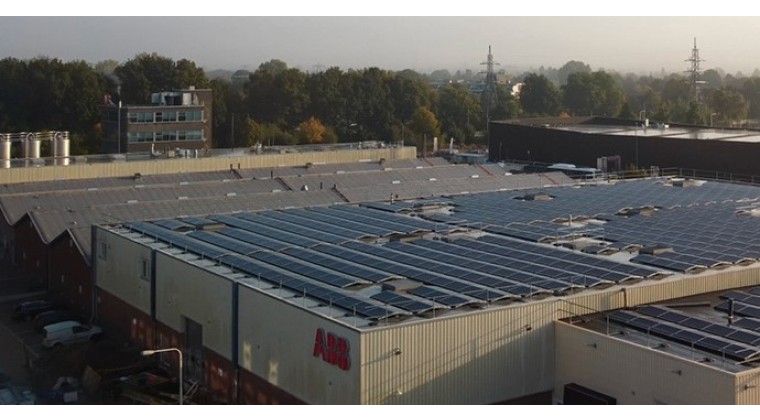 ABB maakt fabriek en kantoor in Ede CO2-neutraal