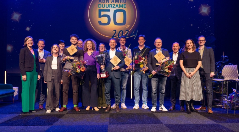 Andy van den Dobbelsteen wint ABN AMRO Duurzame 50