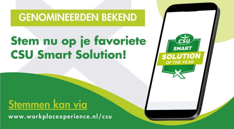 Breng je stem uit op de CSU Smart Solution of the Year Award