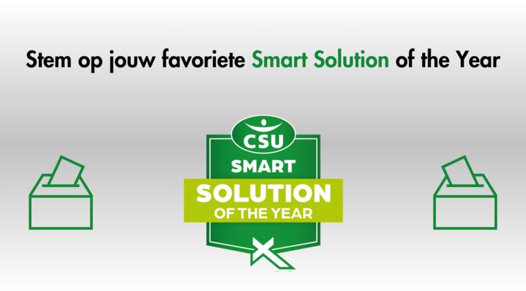 Breng je stem uit op de CSU Smart Solution of the Year Award