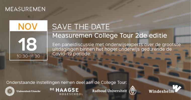 College Tour over Covid-19 uitdagingen hoger onderwijs