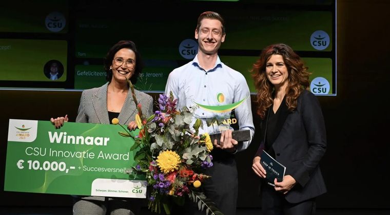 Drop2Drink wint CSU Innovatie Award 2023