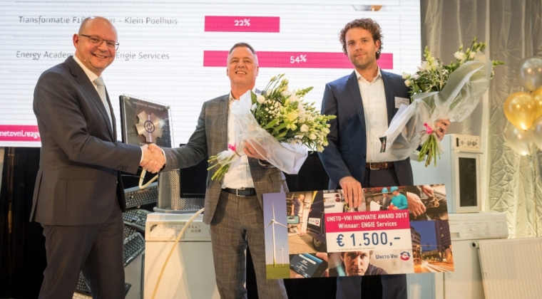 Eerste UNETO-VNI Innovatie Award voor technische dienstverlener