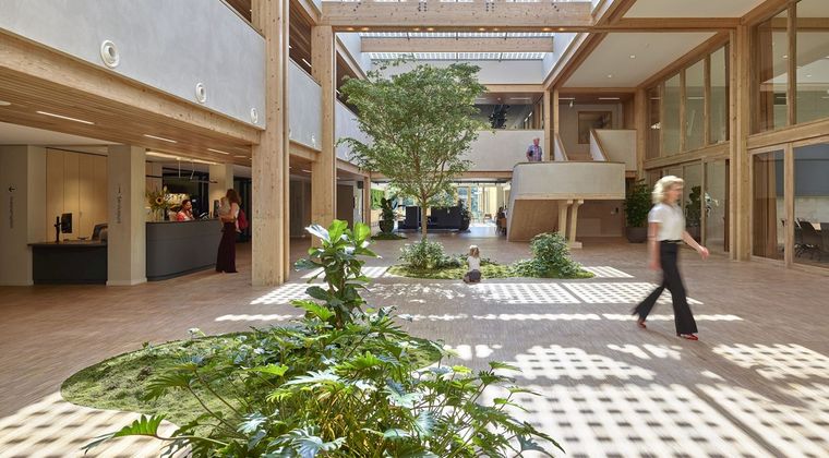 Duurzame werkomgeving gemeentehuis Voorst