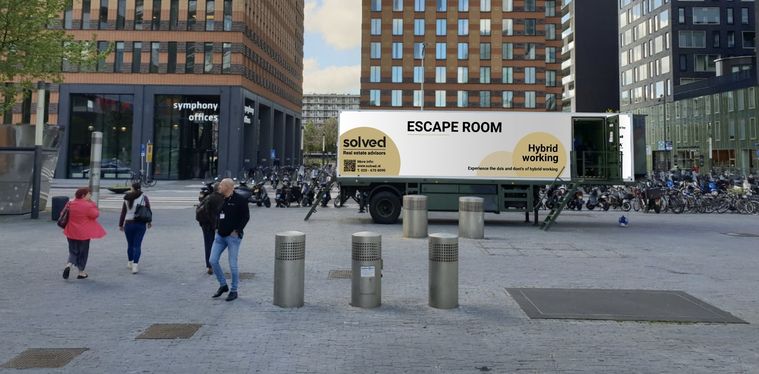 Escaperoom hybride werken primeur op WorkPlace Xperience