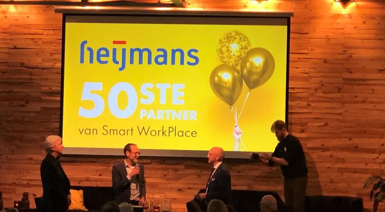 Heijmans 50ste partner Smart WorkPlace