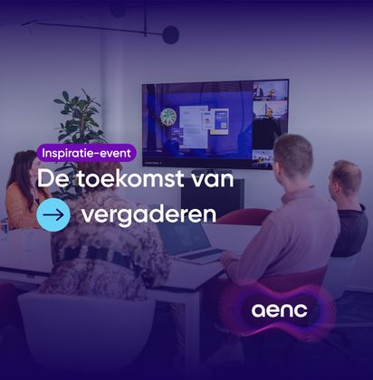 Inspiratie-event op 8 oktober: de toekomst van vergaderen