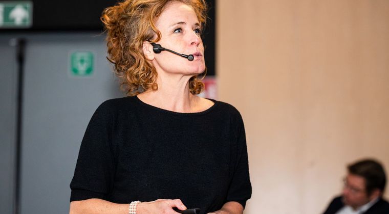 Isabel De Clercq keynote op WorkPlace Xperience!