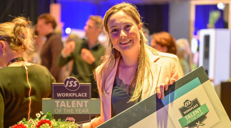 Mirte Wijsen wint ISS WorkPlace Talent of the Year 