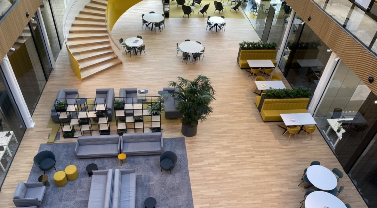 Reinventing the offfice: ruimtes die mensen inspireren