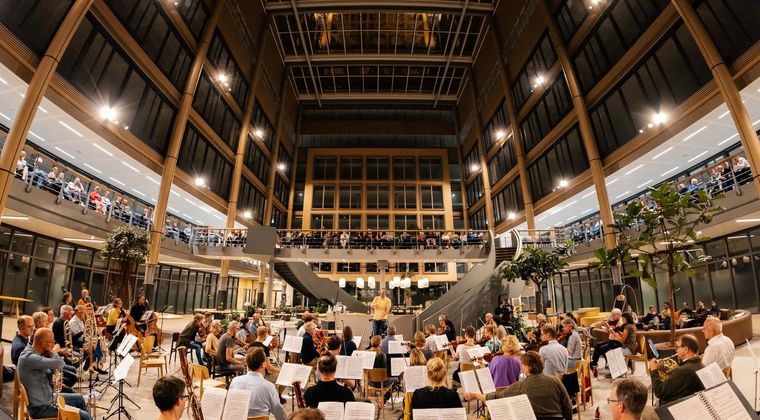 Van kantoor naar concertgebouw