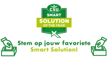 Publieksverkiezing CSU Smart Solution 2023 geopend!