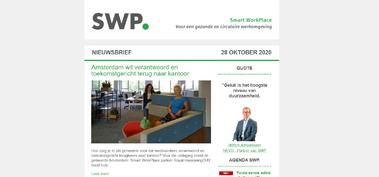 Smart WorkPlace brengt wekelijkse nieuwsbrief uit