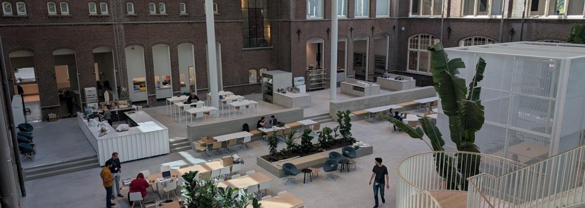 SWP op locatie bij het nieuwe kantoor van Haskoning