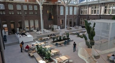 SWP op locatie bij het nieuwe kantoor van Haskoning