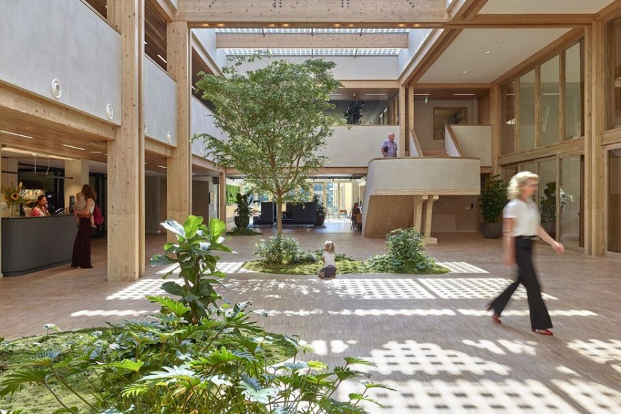 Gemeentehuis Voorst product van biobased bouwen