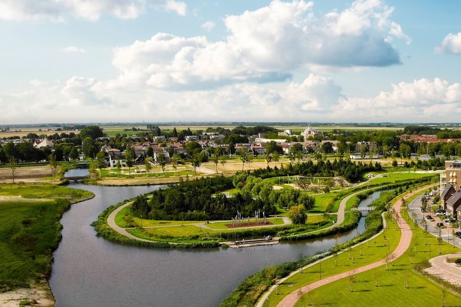 Zuid-Holland maakt van bermgras bouwmateriaal
