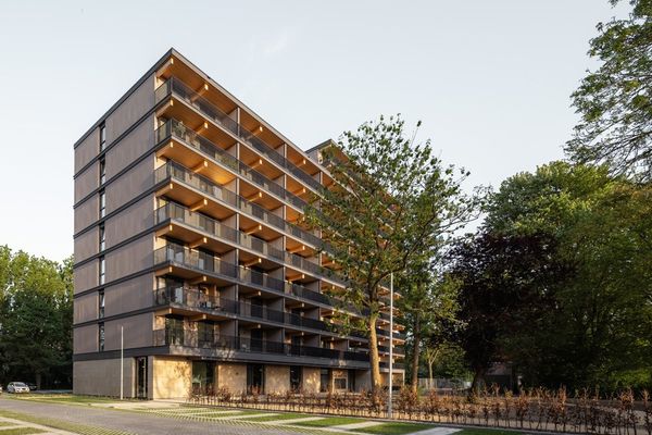 Woningcorporatie zorgt voor houten woongebouw