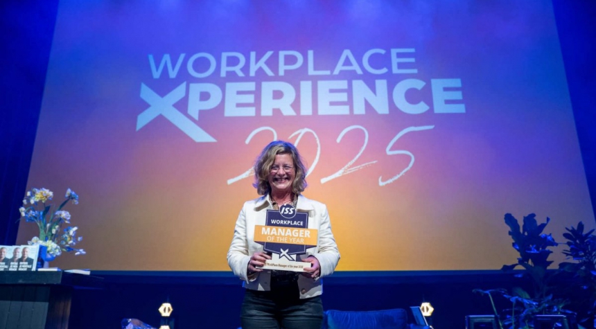 Annemarie Melissen wint ISS WorkPlace Manager of the year Award