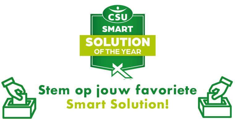Publieksverkiezing CSU Smart Solution 2023 geopend!