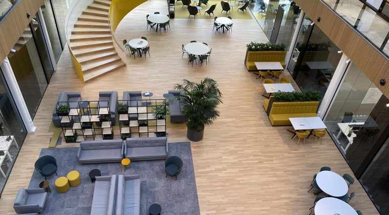 Reinventing the offfice: ruimtes die mensen inspireren