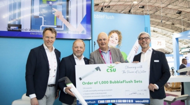 CSU zet revolutionaire stap in duurzaam schoonmaken met BubbleFlush